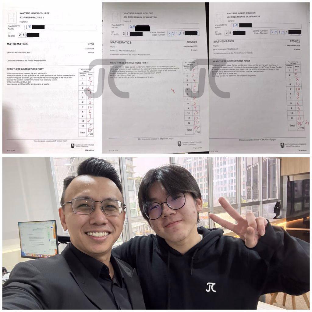 NYJC RESULTS BEST H2 MATH TUITION